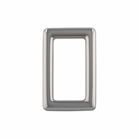Ohio Travel Bag Rings & Slides 1" Gunmetal,  Rectangular Ring, Zinc Alloy, #P-3113-GUNM P-3113-GUNM