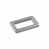 Ohio Travel Bag Rings & Slides 1" Gunmetal,  Rectangular Ring, Zinc Alloy, #P-3113-GUNM P-3113-GUNM