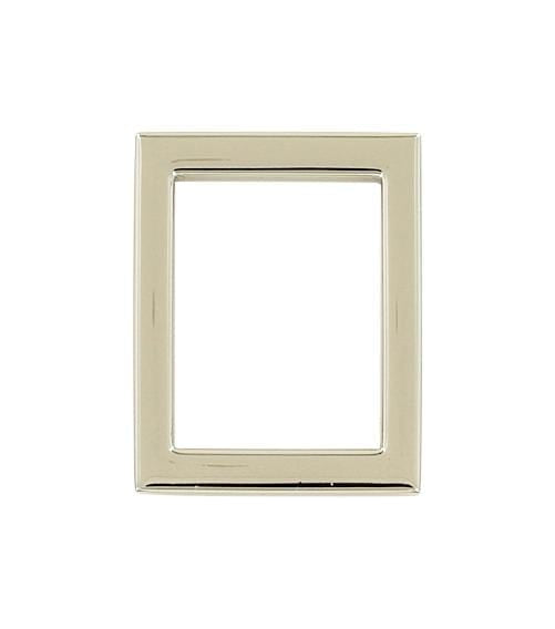 Ohio Travel Bag Rings & Slides 1" Nickel, Rectangular Ring, Zinc Alloy, #P-2655-NIC P-2655-NIC