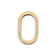 Ohio Travel Bag Rings & Slides 11/16" Antique Brass, Oval Flat Ring, Zinc Alloy, #P-2555-ANTB P-2555-ANTB