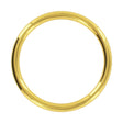 Ohio Travel Bag Rings & Slides 2" Shiny Gold, Cast Round Ring, Zinc Alloy, #P-2762-GOLD P-2762-GOLD