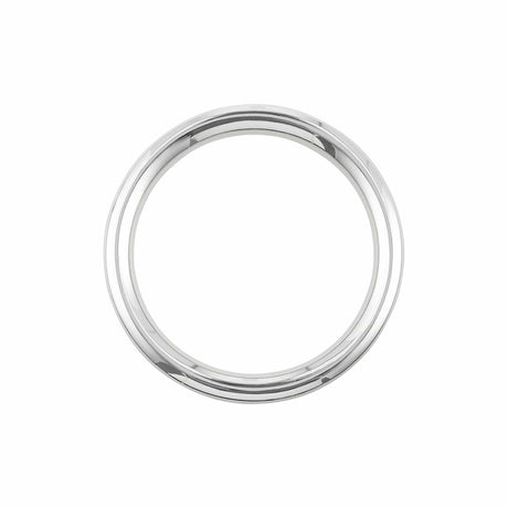 Ohio Travel Bag Rings & Slides 2" Shiny Nickel, Heavy Solid Round Ring, Zinc Alloy, #P-2550-NIC P-2550-NIC