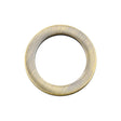 Ohio Travel Bag Rings & Slides 3/4" Antique Brass, Cast Flat Round Ring, Zinc Alloy, #P-2553-ANTB P-2553-ANTB