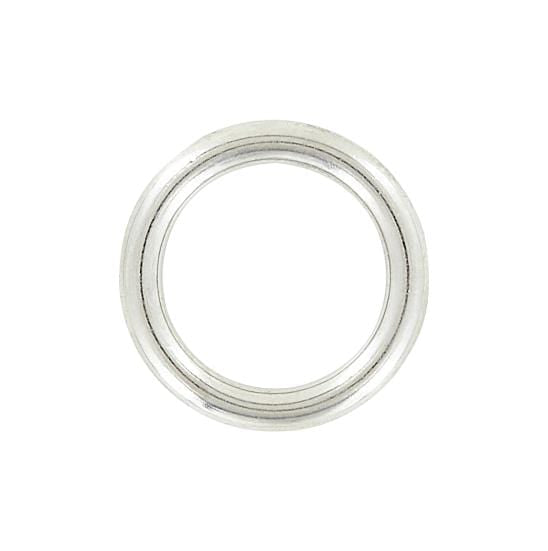 Ohio Travel Bag Rings & Slides 5/8" Nickel, Cast Round Ring, Zinc Alloy, #A-231-NP A-231-NP