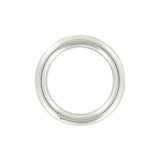 Ohio Travel Bag Rings & Slides 5/8" Nickel, Cast Round Ring, Zinc Alloy, #A-231-NP A-231-NP