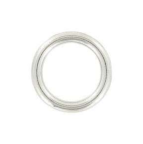 Ohio Travel Bag Rings & Slides 5/8" Nickel, Cast Round Ring, Zinc Alloy, #A-231-NP A-231-NP