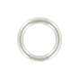 Ohio Travel Bag Rings & Slides 5/8" Nickel, Cast Round Ring, Zinc Alloy, #A-231-NP A-231-NP