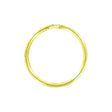 Ohio Travel Bag Rings & Slides 7/8" Brass, Split Key Ring, Steel, #L-199-7-8B L-199-7-8B