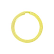 Ohio Travel Bag Rings & Slides 7/8" Gold, Split Flat Key Ring, Steel, #L-2946-GOLD L-2946-GOLD