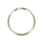 Ohio Travel Bag Rings & Slides 7/8" Nickel, Split Key Ring, Steel, #L-199-7-8N L-199-7-8N