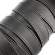 Ohio Travel Bag Strapping 1 1/4" Black, Leather Strapping, Leather, #CALF-1-1-4-BLK CALF-1-1-4-BLK