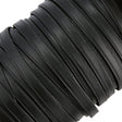 Ohio Travel Bag Strapping 1/2" Black, Leather Strapping, Leather, #CALF-1-2-BLK CALF-1-2-BLK
