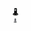 Ohio Travel Bag Strapping 1/2" Black, Lock Post, Zinc Alloy, #SM-110-BLK SM-110-BLK
