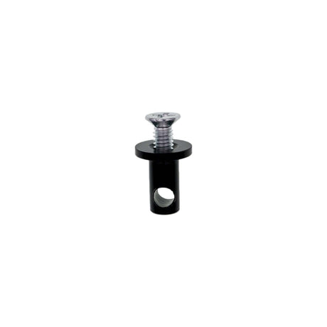 Ohio Travel Bag Strapping 1/2" Black, Lock Post, Zinc Alloy, #SM-110-BLK SM-110-BLK