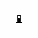 Ohio Travel Bag Strapping 1/2" Black, Lock Post, Zinc Alloy, #SM-110-BLK SM-110-BLK