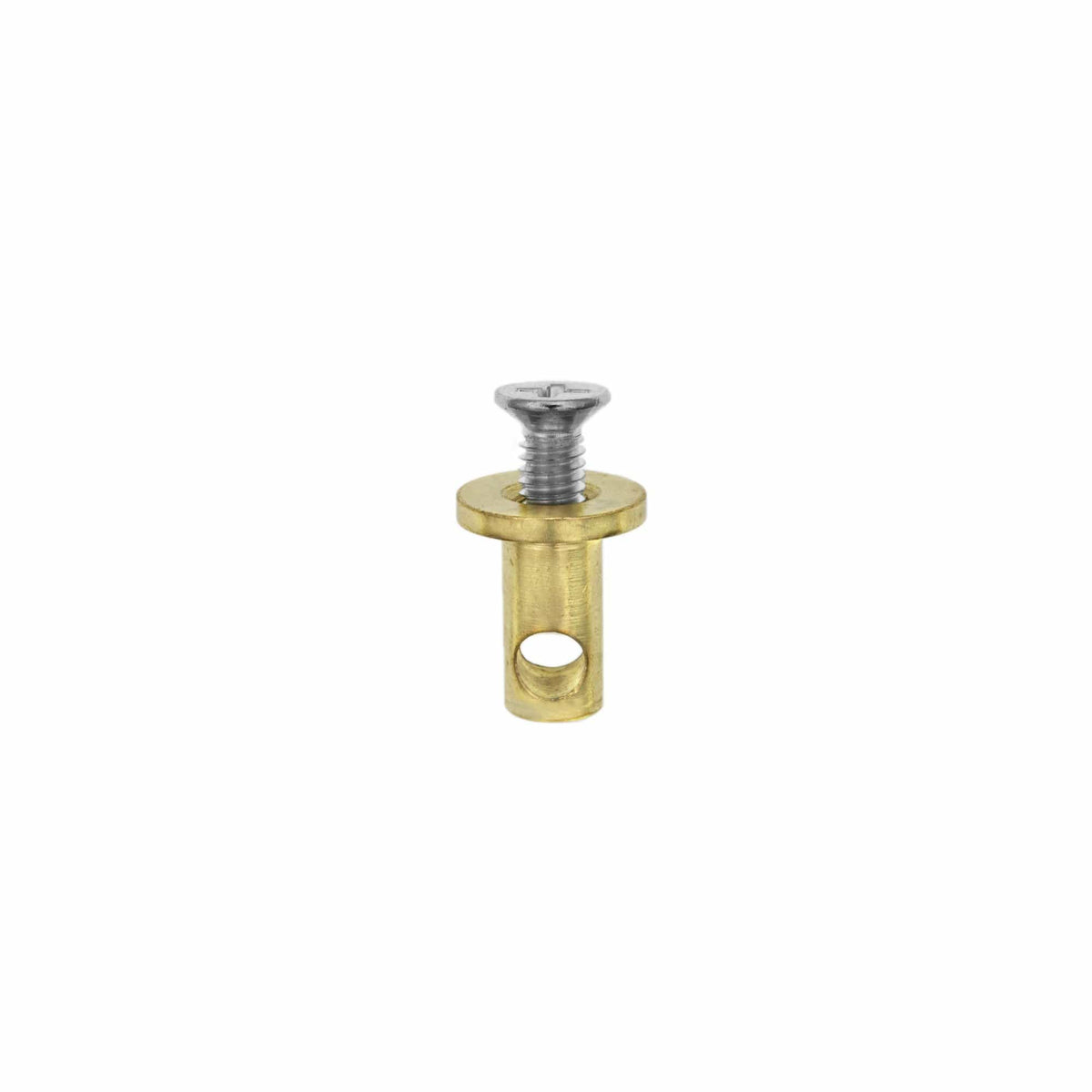 Ohio Travel Bag Strapping 1/2" Brass, Lock Post, Zinc Alloy, #SM-110-BP SM-110-BP