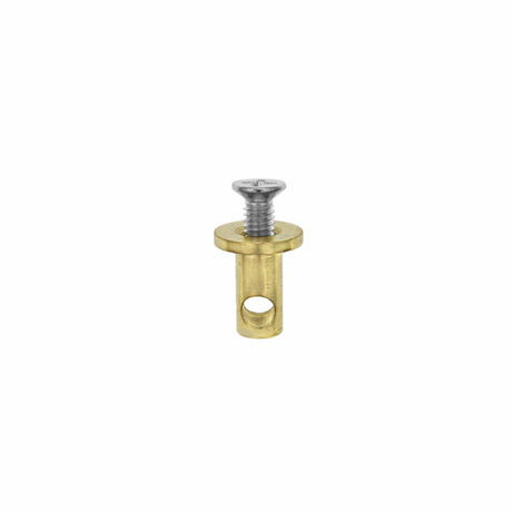 Ohio Travel Bag Strapping 1/2" Brass, Lock Post, Zinc Alloy, #SM-110-BP SM-110-BP