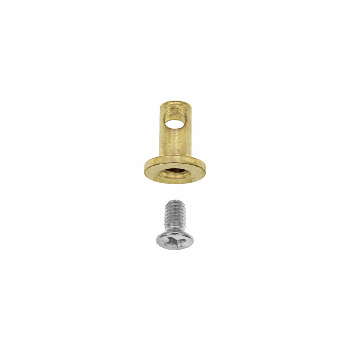 Ohio Travel Bag Strapping 1/2" Brass, Lock Post, Zinc Alloy, #SM-110-BP SM-110-BP
