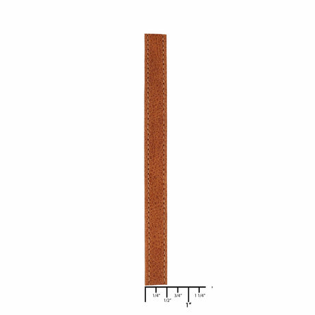 Ohio Travel Bag Strapping 1/2" Medium Brown, Leather Strapping, Leather, #CALF-1-2-MEDBRO CALF-1-2-MEDBRO