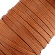 Ohio Travel Bag Strapping 1/2" Medium Brown, Leather Strapping, Leather, #CALF-1-2-MEDBRO CALF-1-2-MEDBRO