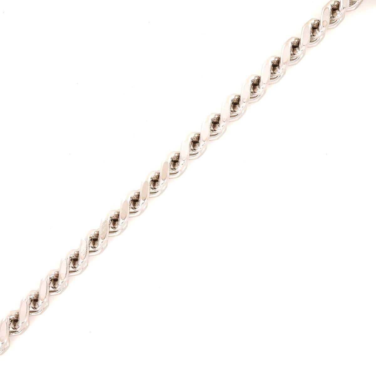 Ohio Travel Bag Strapping 1/2" Nickel, Chain, Steel, #P-3237-NP P-3237-NP