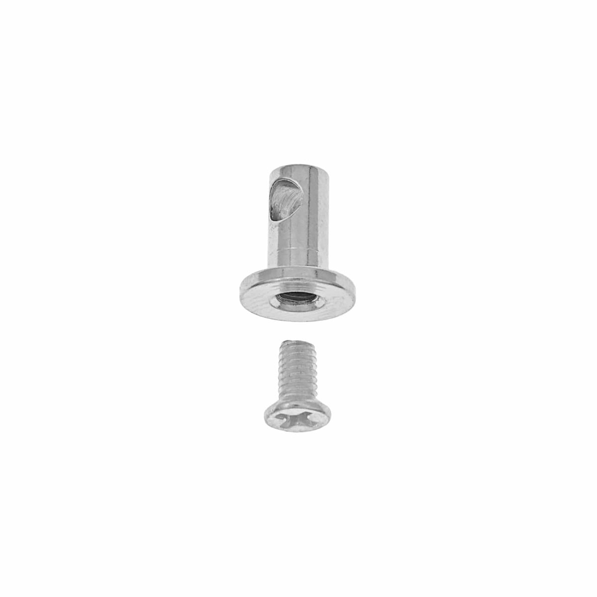 Ohio Travel Bag Strapping 1/2" Nickel, Lock Post, Zinc Alloy, #SM-110 SM-110