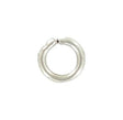 Ohio Travel Bag Strapping 1/4" Nickel Plated, Split Round Jump Ring, Steel, #A-416-NP A-416-NP