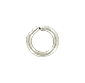 Ohio Travel Bag Strapping 1/4" Nickel Plated, Split Round Jump Ring, Steel, #A-416-NP A-416-NP