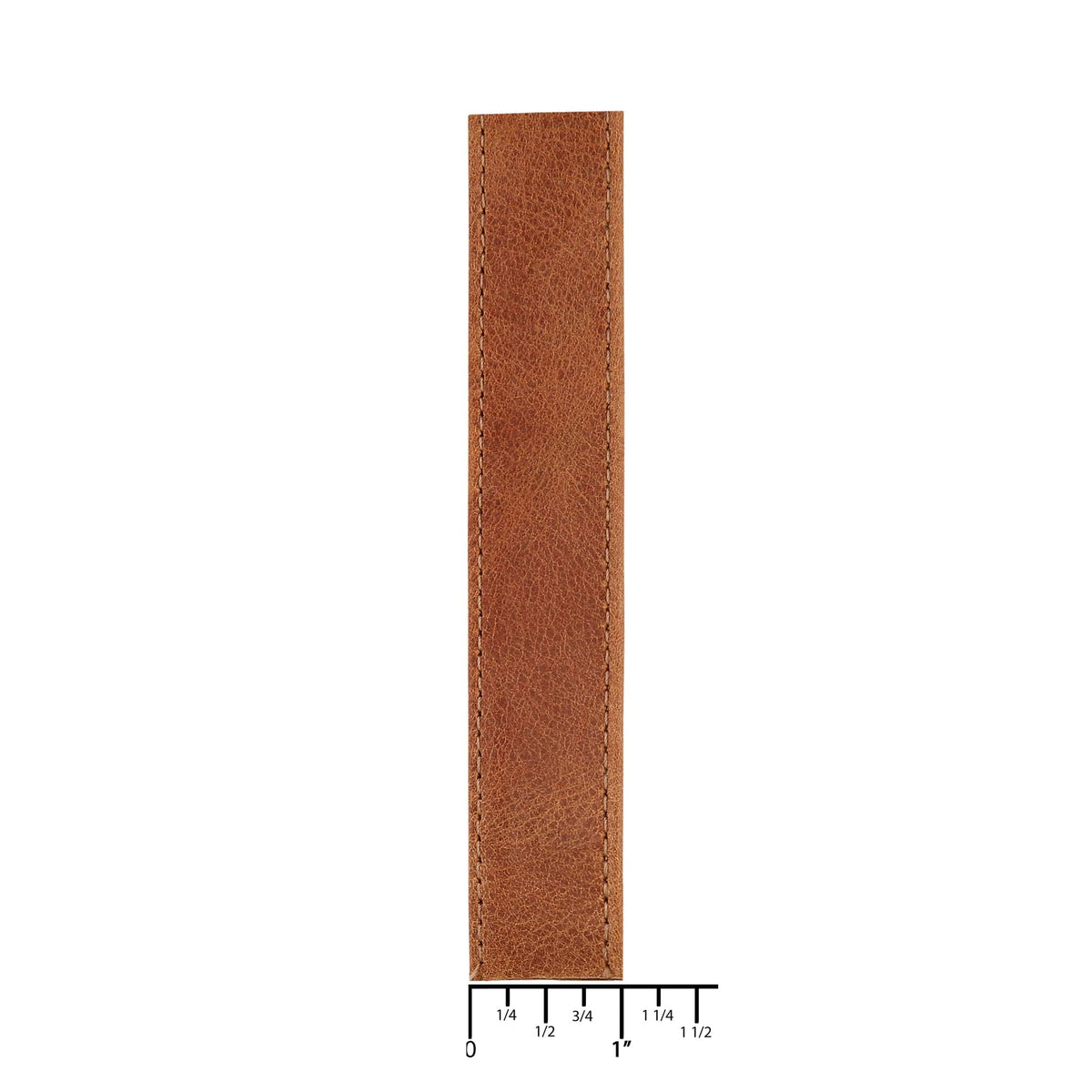 Ohio Travel Bag Strapping 1" Medium Brown, Leather Strapping, Leather, #CALF-1-MEDBRO CALF-1-MEDBRO