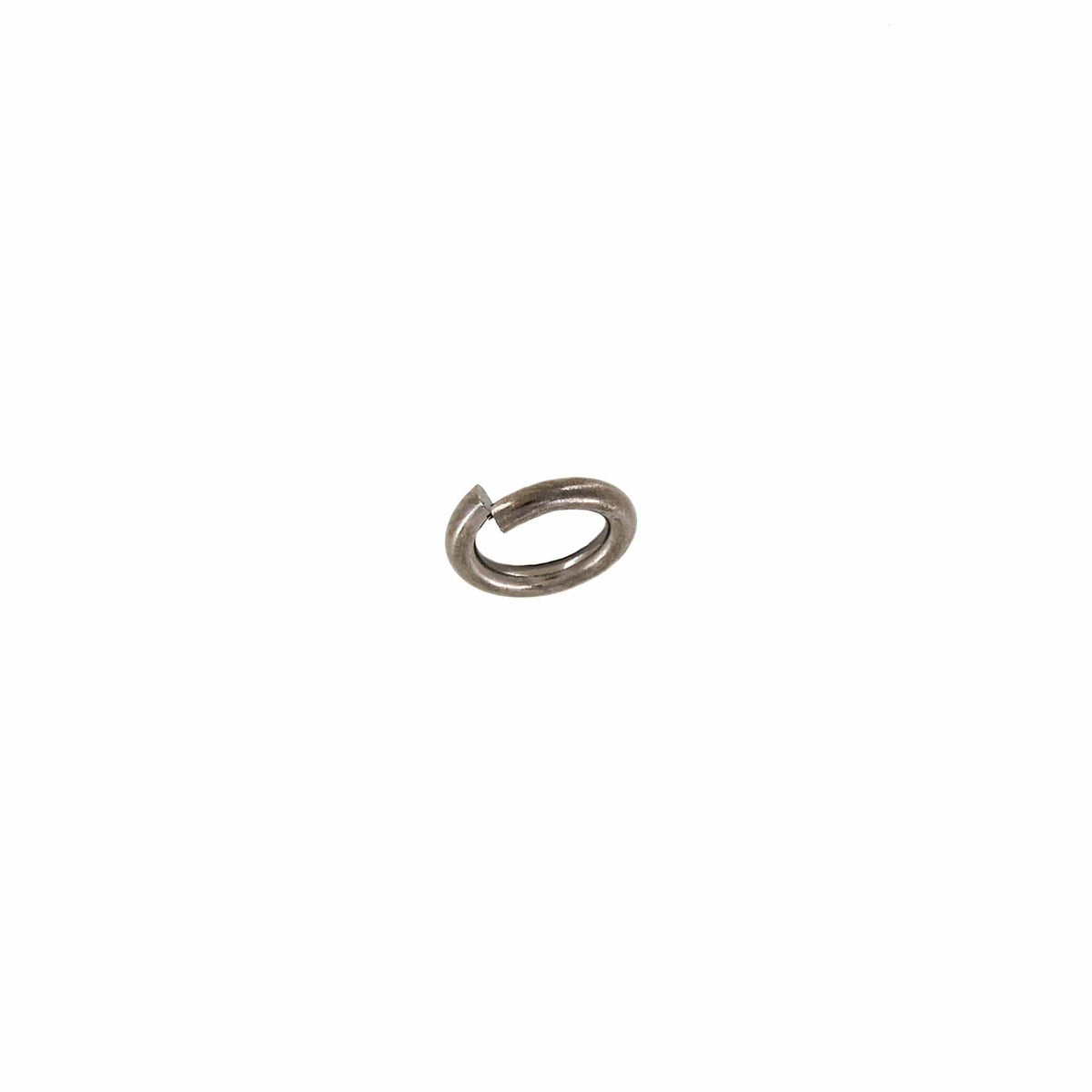 Ohio Travel Bag Strapping 3/16" Gunmetal, Split Round Jump Ring, #P-3242-GUNM P-3242-GUNM