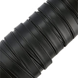 Ohio Travel Bag Strapping 3/4" Black, Flat Leather Strapping, Leather, #CALF-3-4-BLK CALF-3-4-BLK
