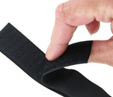 Ohio Travel Bag Strapping 3/4" Black, Hook & Loop Sew-On, #VEL-1-BL-3-4 VEL-1-BL-3-4