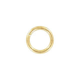 Ohio Travel Bag Strapping 3/8" Brass, Split Round Jump Ring, Solid Brass, #A-2-1-2-SB A-2-1-2-SB