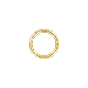 Ohio Travel Bag Strapping 3/8" Brass, Split Round Jump Ring, Solid Brass, #A-2-1-2-SB A-2-1-2-SB