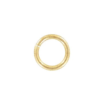 Ohio Travel Bag Strapping 3/8" Brass, Split Round Jump Ring, Solid Brass, #A-2-1-2-SB A-2-1-2-SB