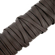 Ohio Travel Bag Strapping 3/8" Dark Brown, Flat Leather Strapping, #CALF-3-8-DKBRO CALF-3-8-DKBRO