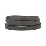 Ohio Travel Bag Strapping 3/8" Dark Brown, Flat Leather Strapping, #CALF-3-8-DKBRO CALF-3-8-DKBRO