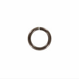 Ohio Travel Bag Strapping 3/8" Gunmetal, Split Round Jump Ring, Solid Brass, #A-2-1-2-GUNM A-2-1-2-GUNM