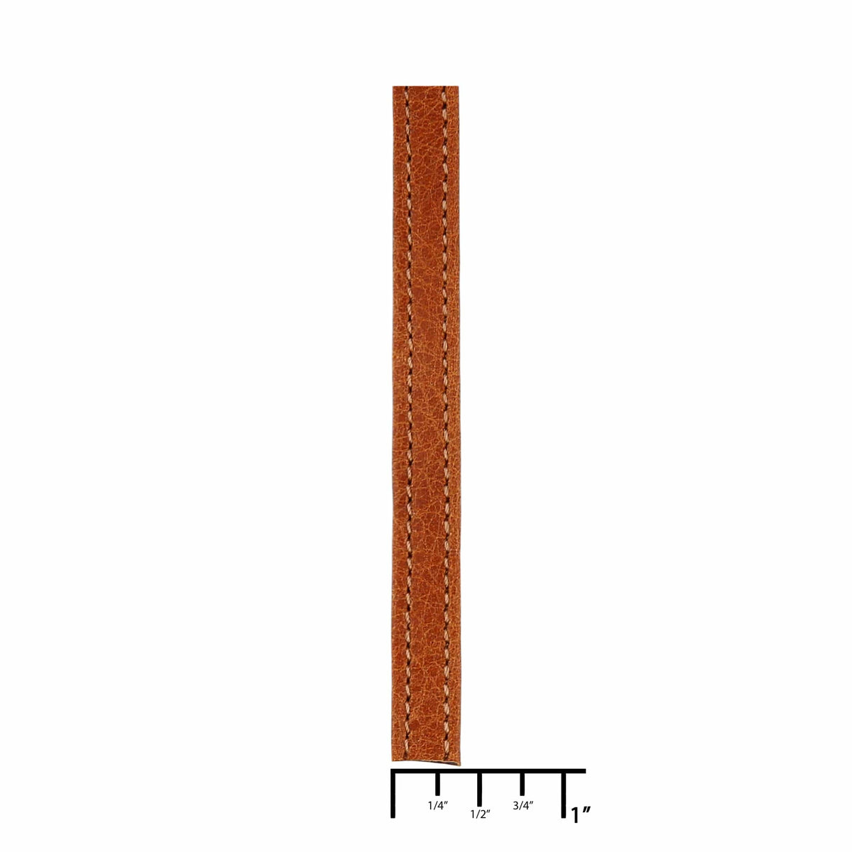 Ohio Travel Bag Strapping 3/8" Medium Brown, Flat Leather Strapping, #CALF-3-8-MEDBRO CALF-3-8-MEDBRO