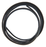 Ohio Travel Bag Strapping 5/16" Black, Double Full Fold Cord, Leather, #M-1661-BLK M-1661-BLK