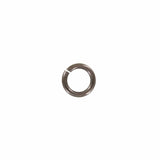 Ohio Travel Bag Strapping 5/16" Gunmetal, Split Round Jump Ring, Solid Brass, #P-3243-GUNM P-3243-GUNM