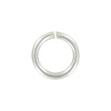 Ohio Travel Bag Strapping 5/16" Nickel Plated, Split Round Jump Ring, Steel, #A-419-NP A-419-NP
