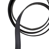 Ohio Travel Bag Strapping 5/8" Black, Leather Strapping, Leather, #CALF-5-8-BLK CALF-5-8-BLK