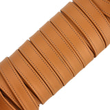 Ohio Travel Bag Strapping 5/8" Light Brown, Leather Strapping, Leather, #CALF-5-8-LTBRO CALF-5-8-LTBRO