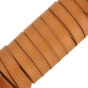 Ohio Travel Bag Strapping 5/8" Light Brown, Leather Strapping, Leather, #CALF-5-8-LTBRO CALF-5-8-LTBRO