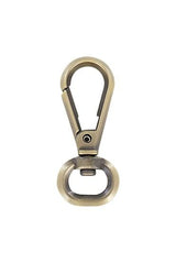 Ohio Travel Bag Swivel Snaps 1/2" Antique Brass, Lever Swivel Snap Hook, Zinc Alloy, #P-2887-ANTB P-2887-ANTB