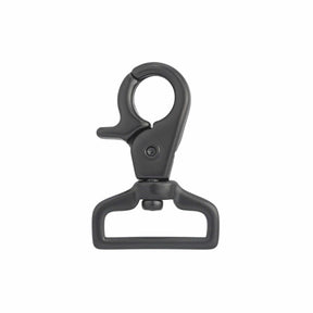 Ohio Travel Bag Swivel Snaps 1" Black, Trigger Swivel Snap Hook, Zinc Alloy, #P-2946-BLK P-2946-BLK