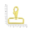 Ohio Travel Bag Swivel Snaps 2" Brass, Lever Swivel Snap Hook, Zinc Alloy, #P-2027-BP P-2027-BP