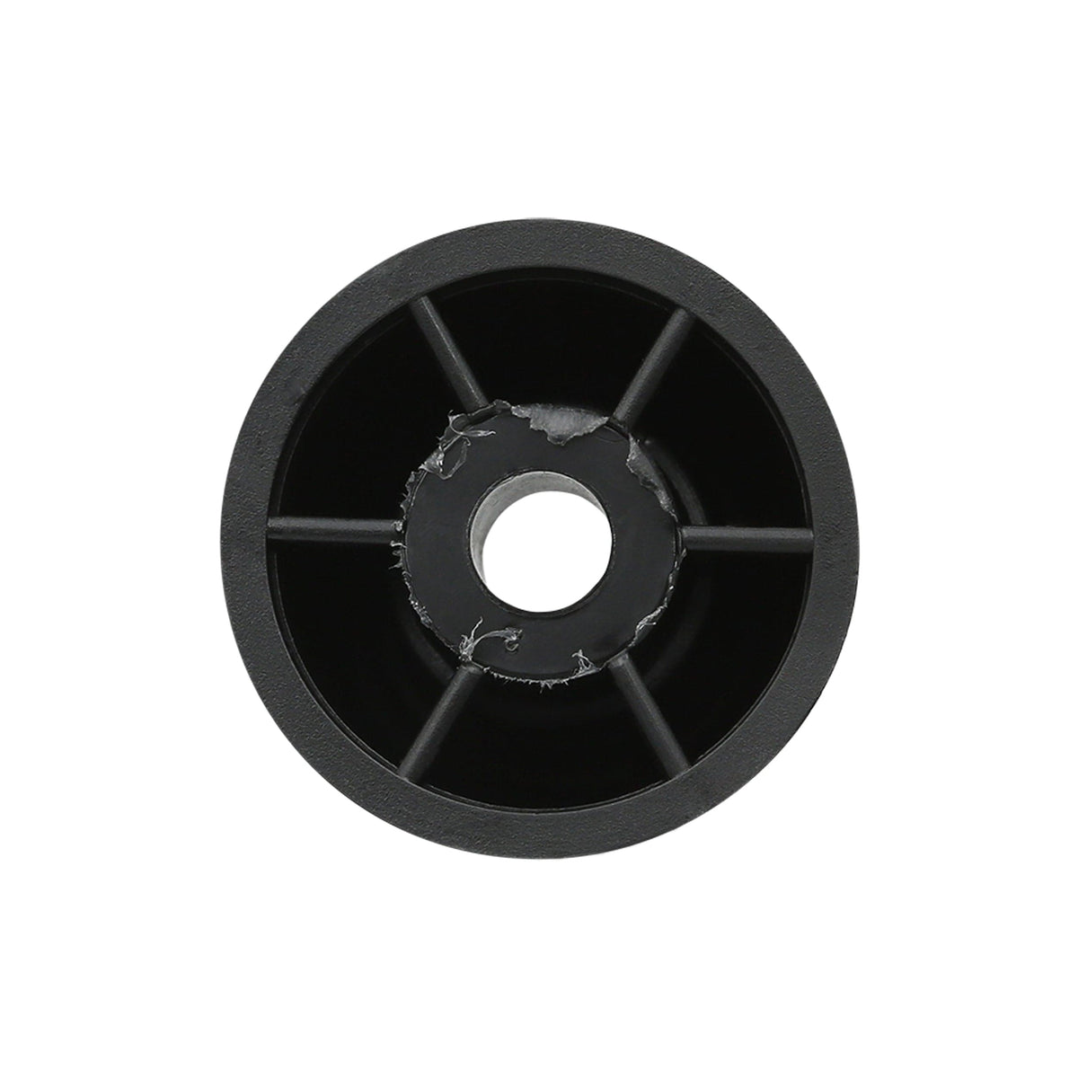 Ohio Travel Bag Wheels & Feet 1 1/2" Black, Bottom Stud, Plastic, #L-351-1-1-2 L-351-1-1-2