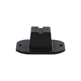 Ohio Travel Bag Wheels & Feet 1 1/4" Black, Bottom Stud, Plastic, #L-3150 L-3150
